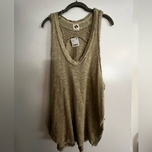Free people racerback tank top NWT